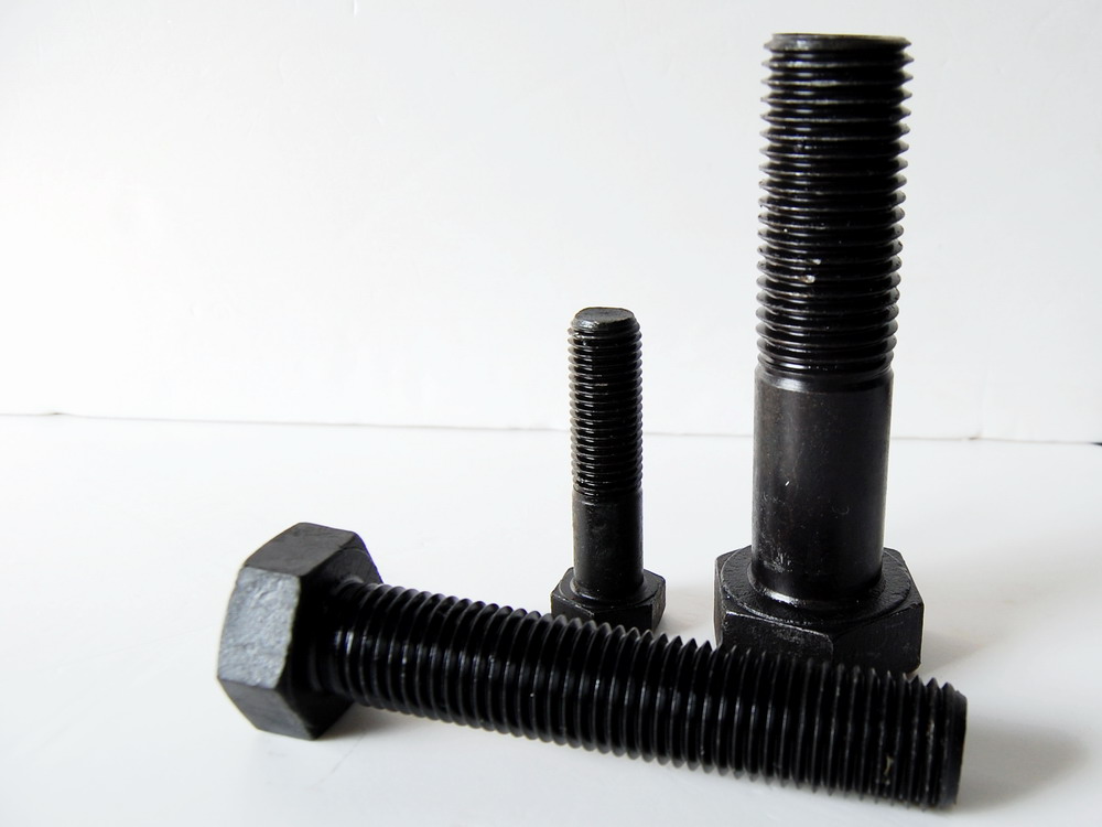 Black Oxide Hex Head Bolt
