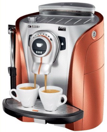 Automatic Espresso Machine with Dual Spouts