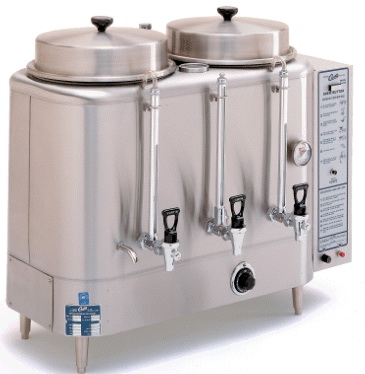 Twin Coffee Urn Hot Water Dispenser