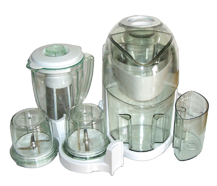 Multi-Function Kitchen Appliance with Blender, Coffee Maker, and Juicer