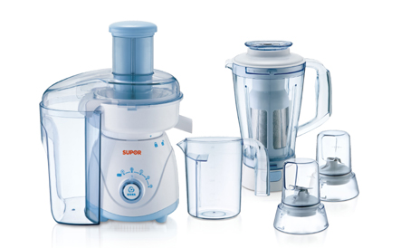 Kitchen Appliance Set with Juicer, Blender, and Coffee Grinders