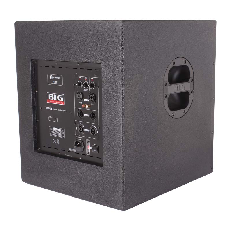 800W 3-Way Active Speaker System with Bluetooth