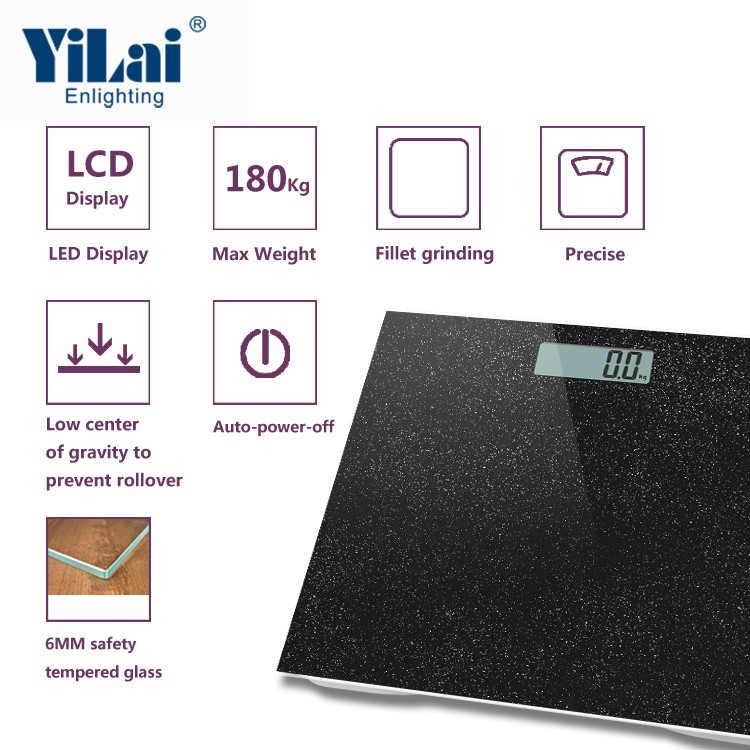 Bling Bling surface 180KG body digital scale - Image 2
