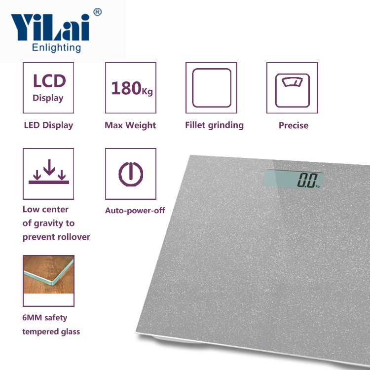 Bling Bling surface 180KG body digital scale - Image 2