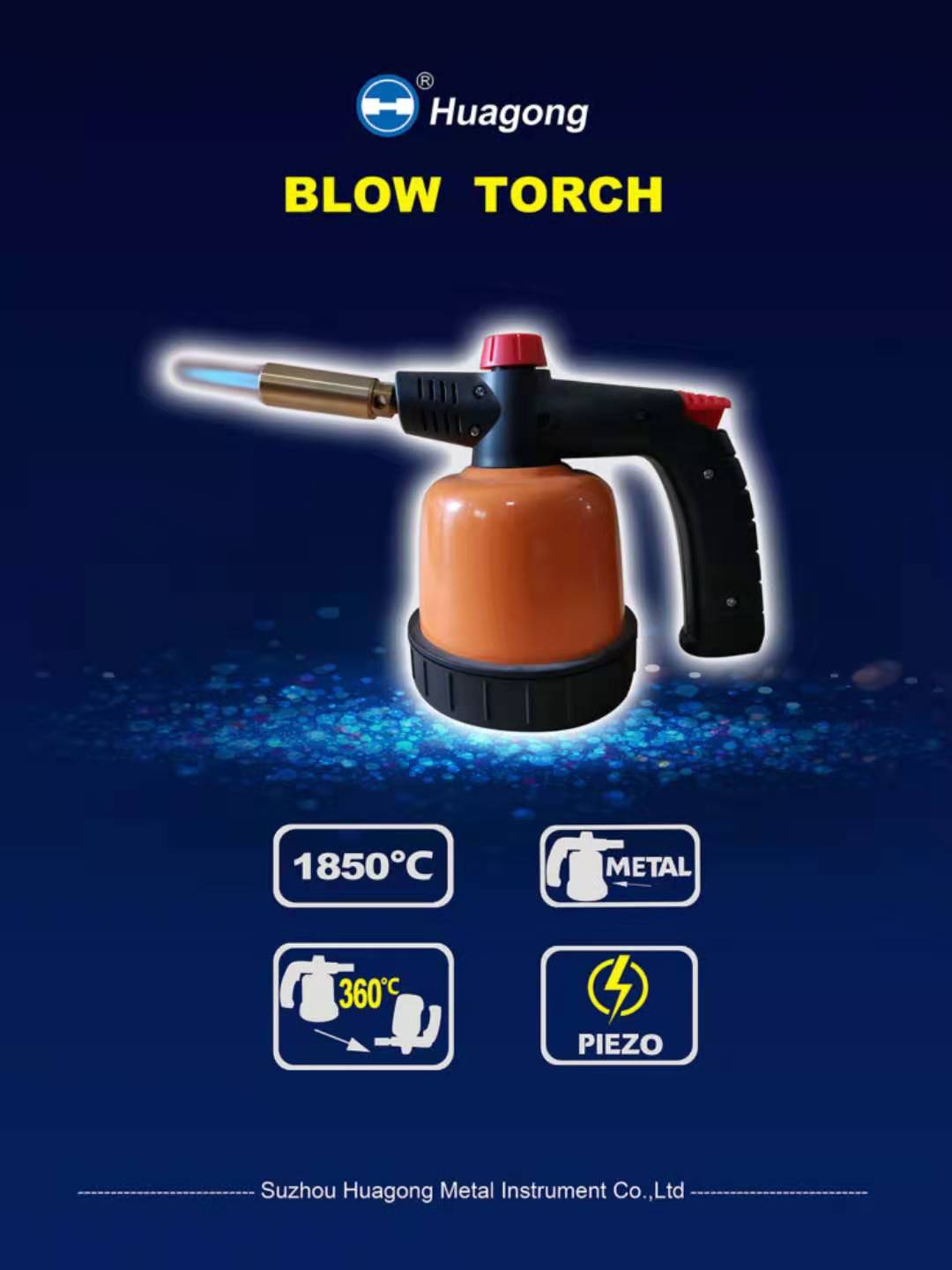 Handheld High-Temperature Torch