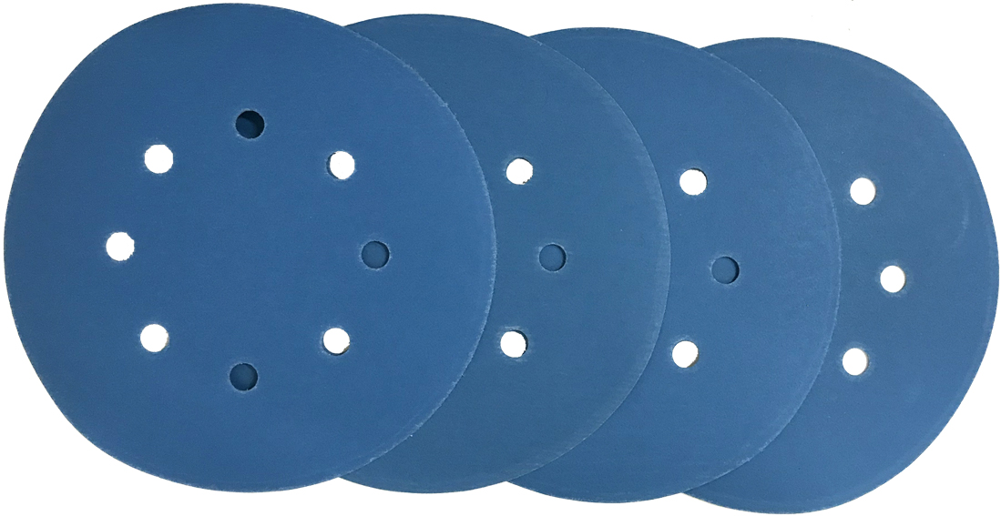 Blue alumina film sandpaper car paint special - Image 2