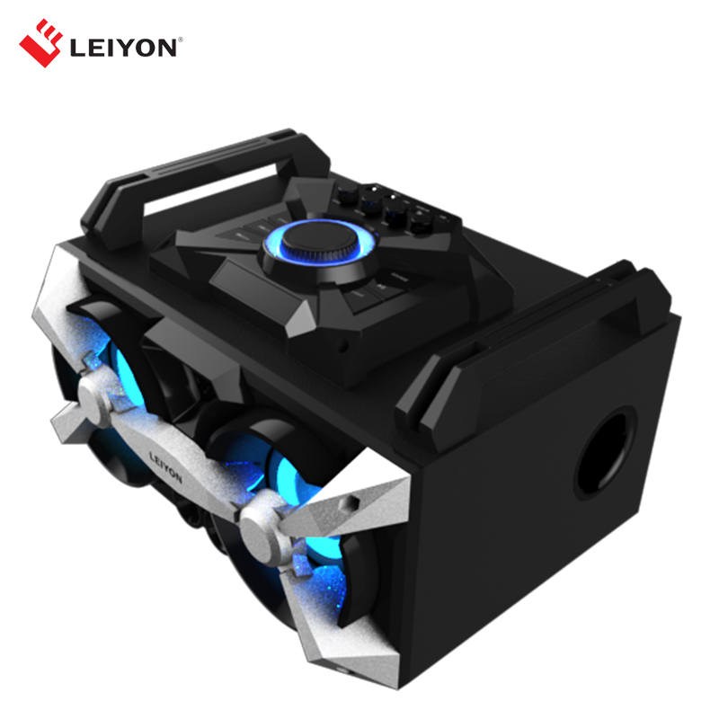Bluetooth Bombox PA Speaker for Home Party with LED Light - Image 3