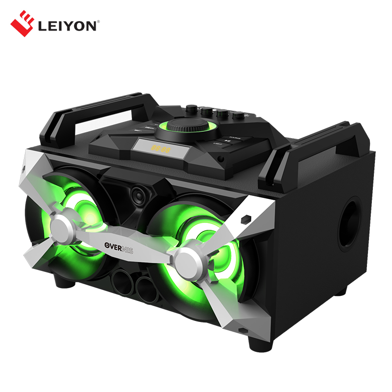 Bluetooth Bombox PA Speaker for Home Party with LED Light - Image 2