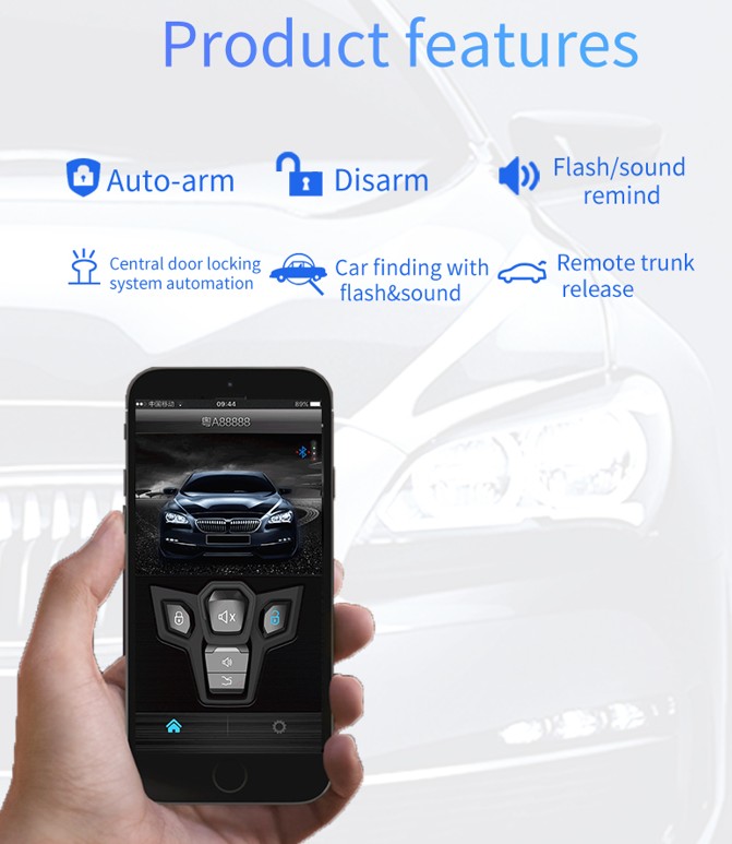 Bluetooth one-way car alarm system - Image 3