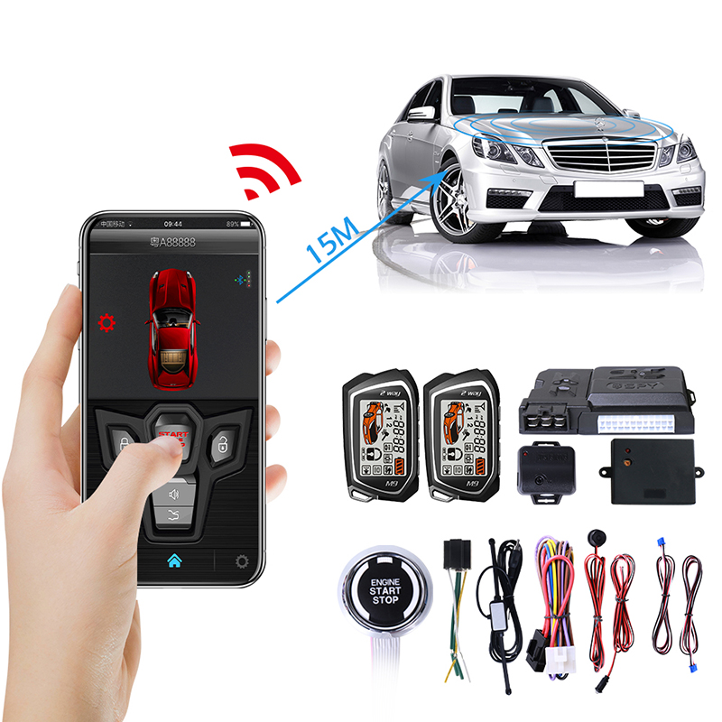 Bluetooth PKE two-way car alarm system - Image 3