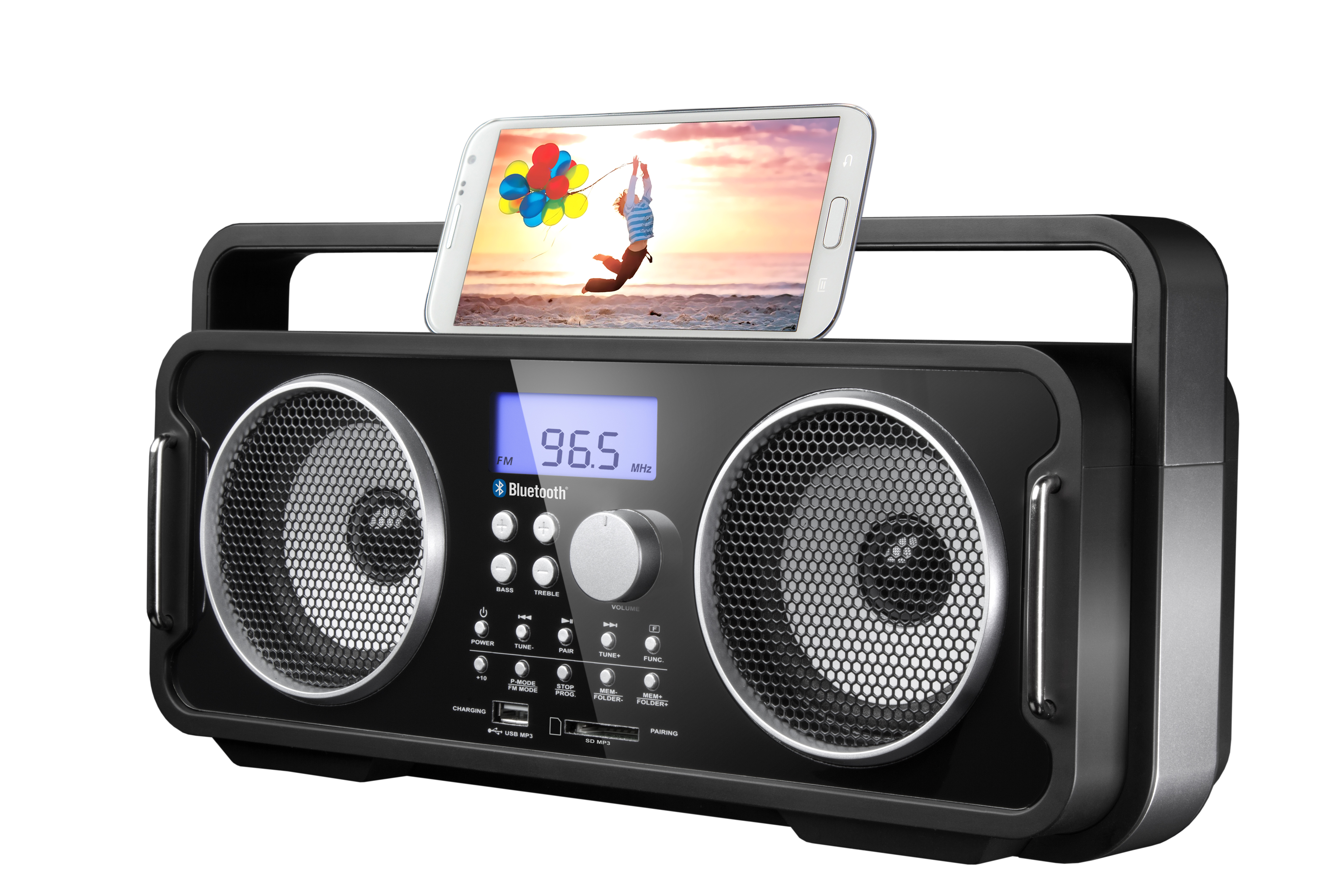 Bluetooth Portable Boombox - Image 2