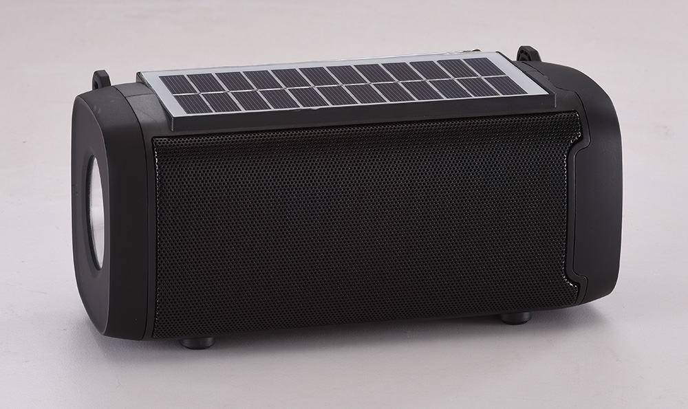 Solar Powered Portable Bluetooth Speaker