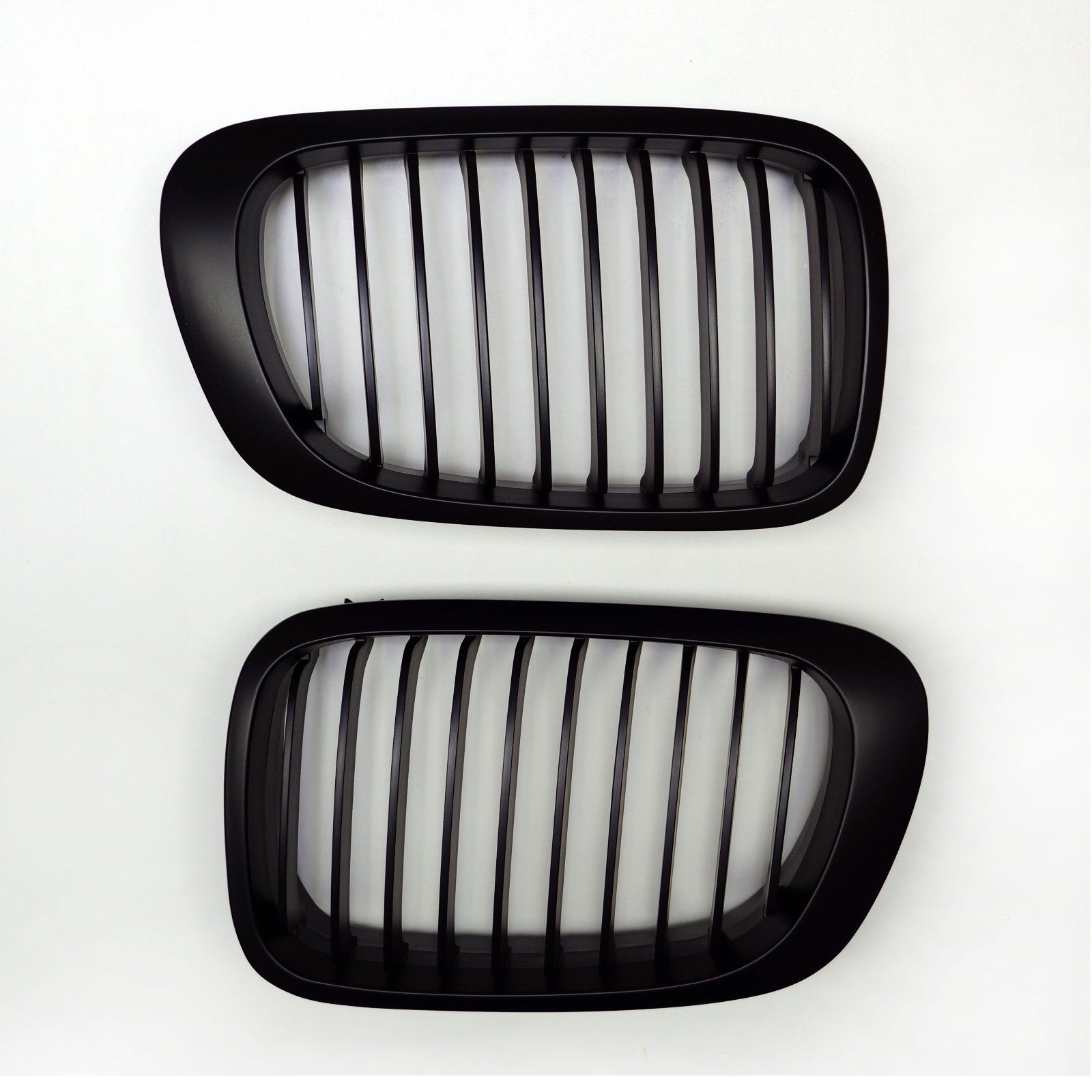 Matte Black Front Grille Set for BMW 3 Series E46 M3 (1998-2000)