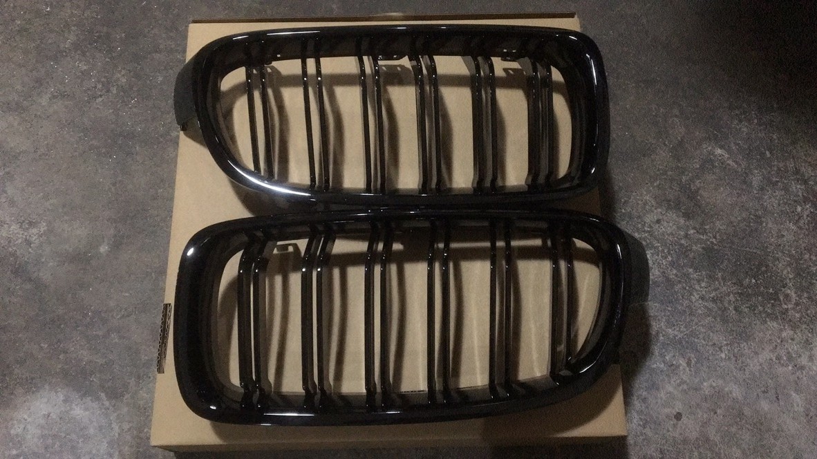 Double Slat Front Grilles for 2013-2017 BMW 3 Series F30 and M3