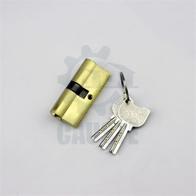 BN finish iron plate aluminum handle door locks - Image 2