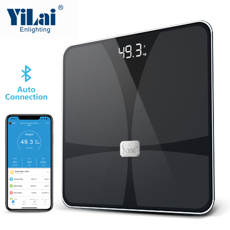 Bodyfat bluetooth bmi adult weighing scale body weight bathroom samrt scale with app - Image 3