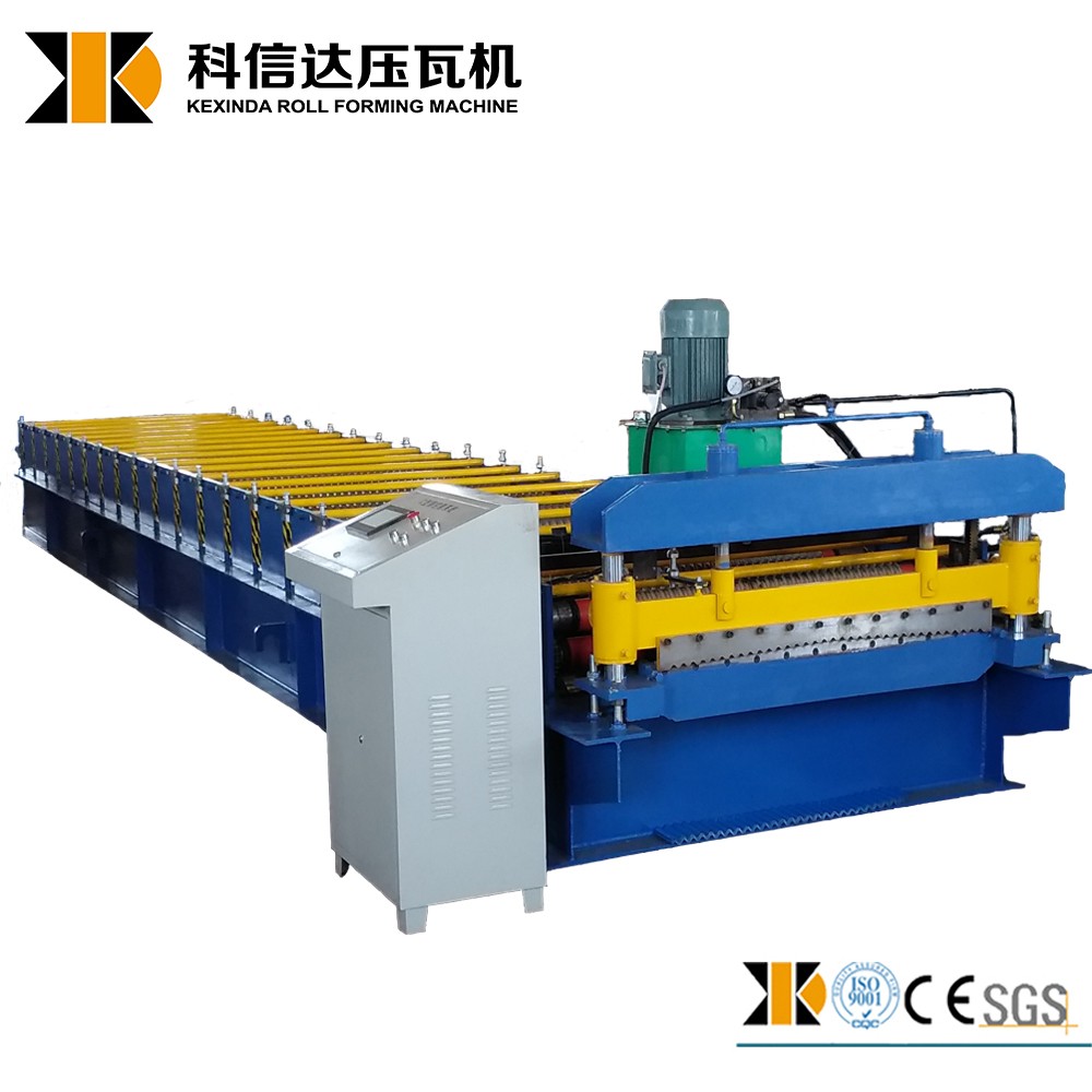 BOTOU KEXINDA 836 Roof Corrugating Cold Roll Forming Machine - Image 2