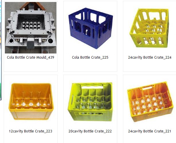 Bottle Crate Injection Mold
