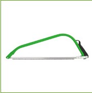 Bow Saw with Green Frame