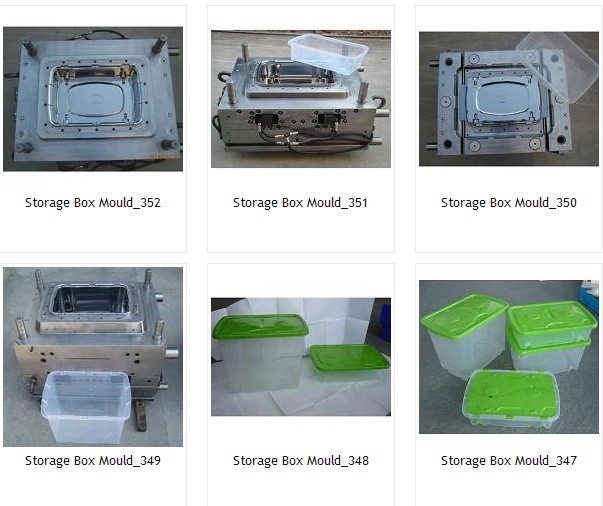 Plastic Storage Box Injection Mold