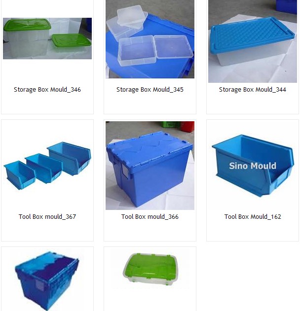 Injection Mold for Storage and Tool Boxes