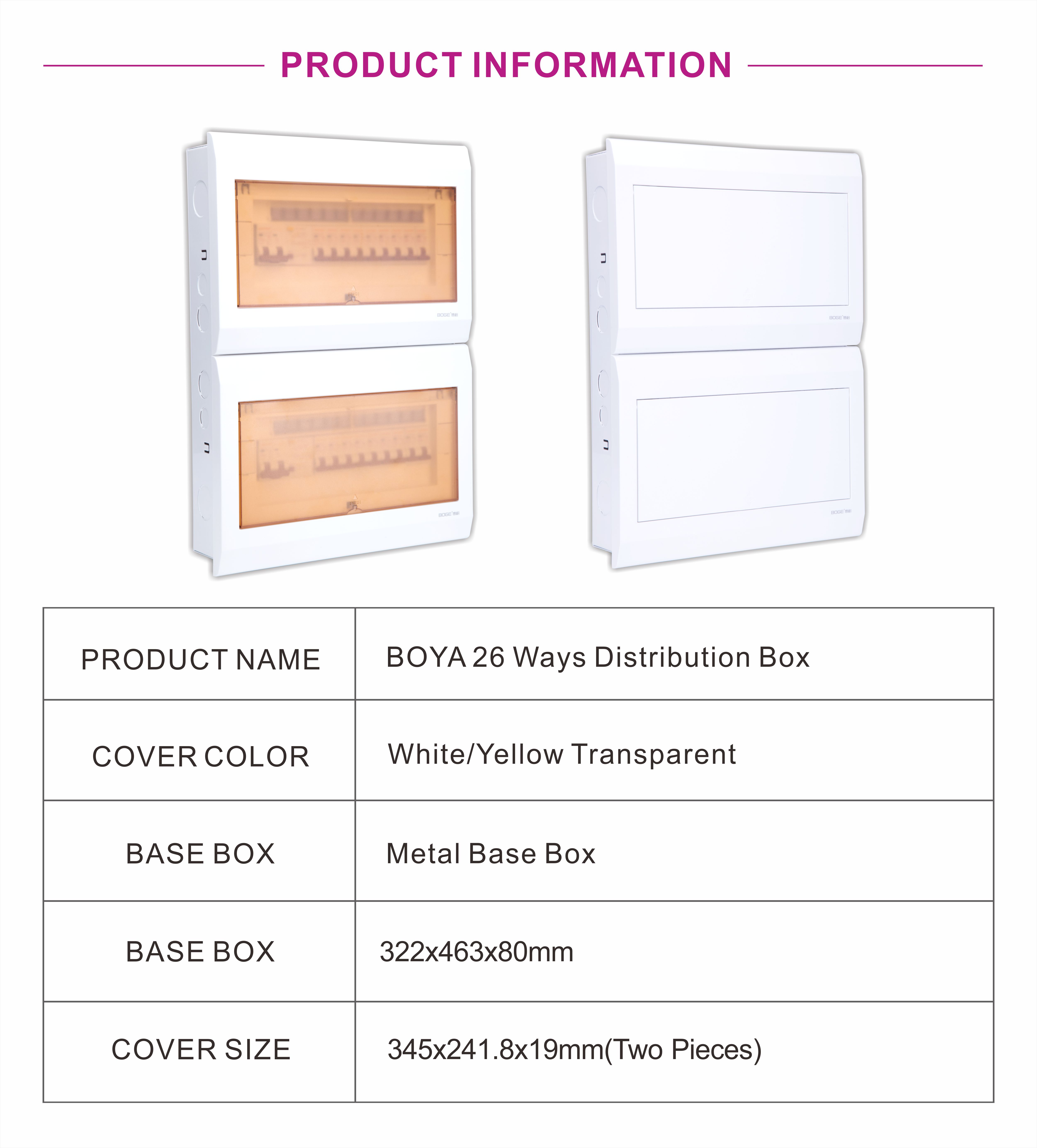 BOYA style 26 way distribution box - Image 3