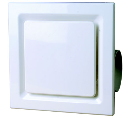 Bathroom Ventilation Fan with Square Grille