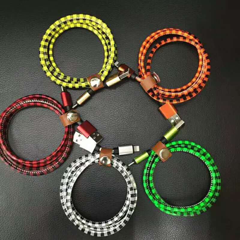 Braided Charging Cable For iPhone Android Type-C - Image 3
