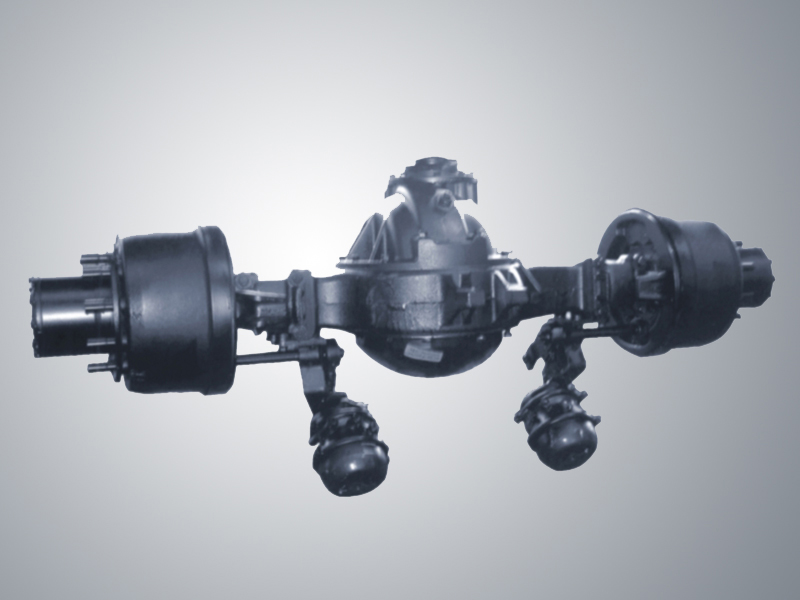 Heavy-Duty Truck Rear Axle with Brakes
