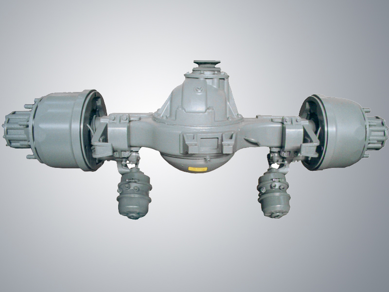 Heavy-Duty Truck Rear Axle Assembly with Brakes