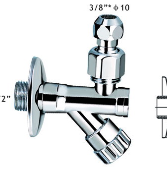 Chrome Plated Brass Angle Valve