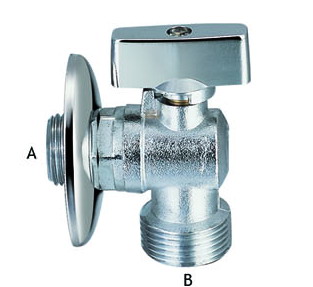 Brass Angle Valve for Plumbing Systems