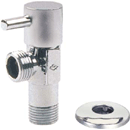 Chrome-Finished Brass Angle Valve