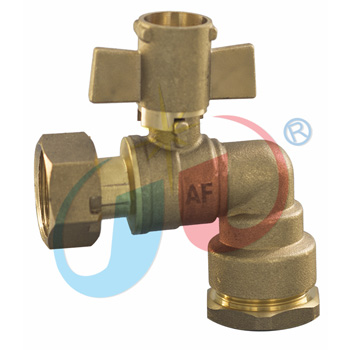Brass Ball Valve with Compression Fittings