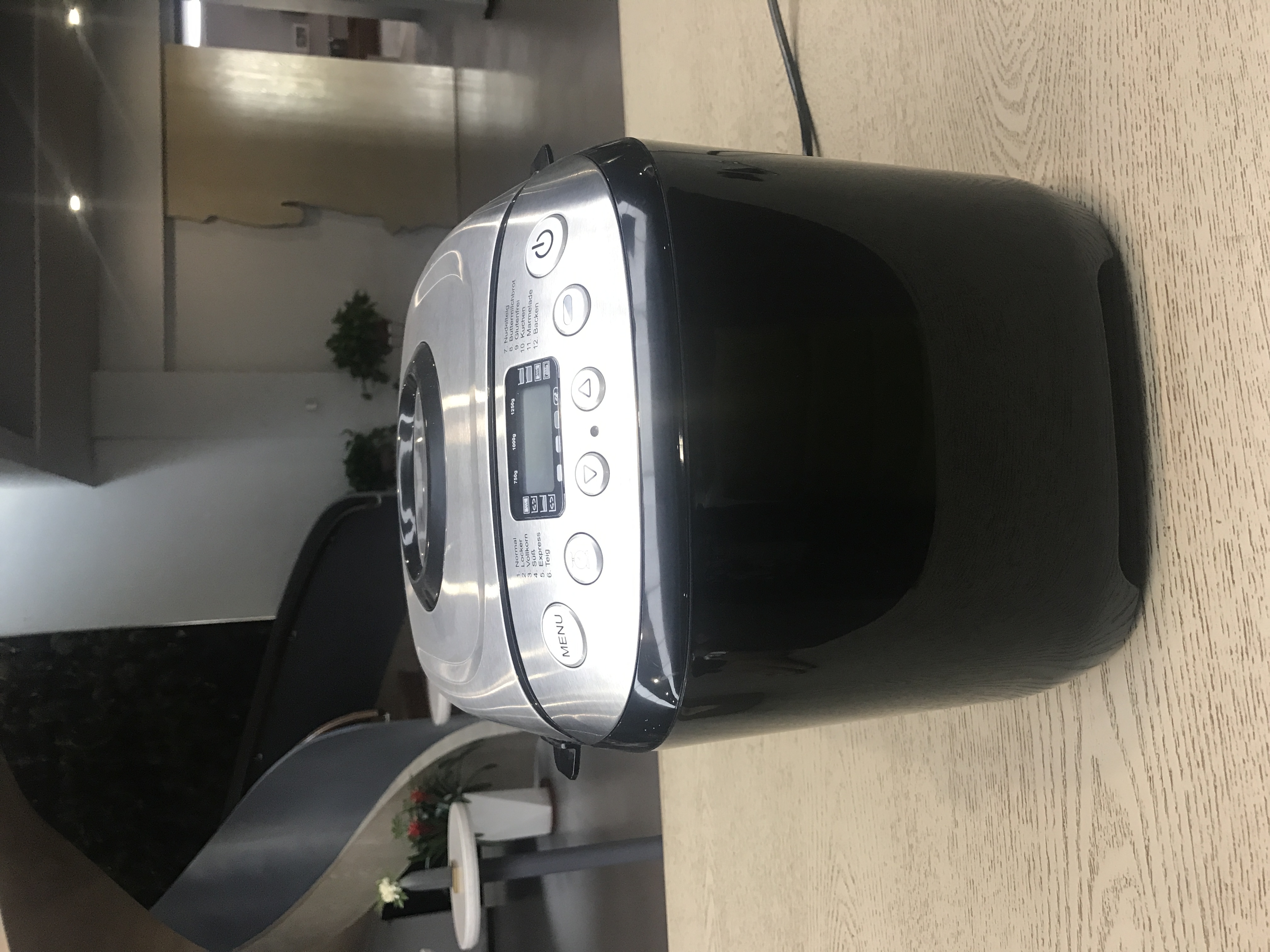 Electric Bread Maker with Digital Display