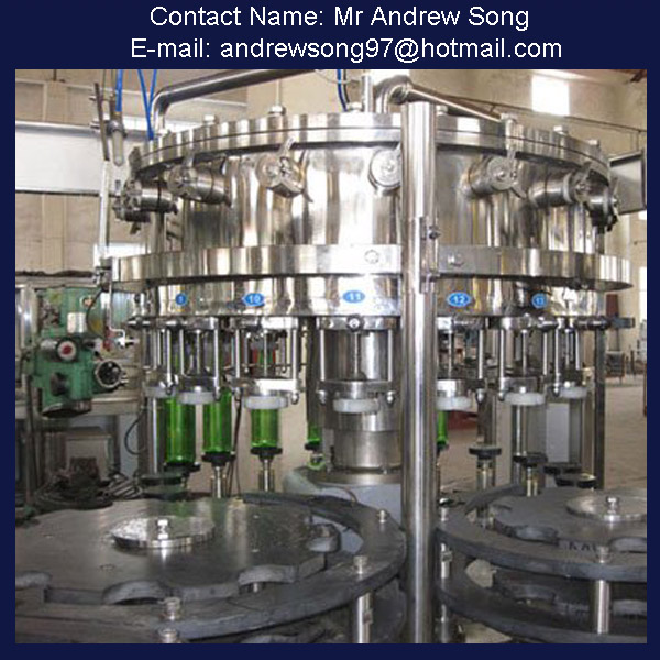 Automatic Beer Bottle Filling and Capping Machine