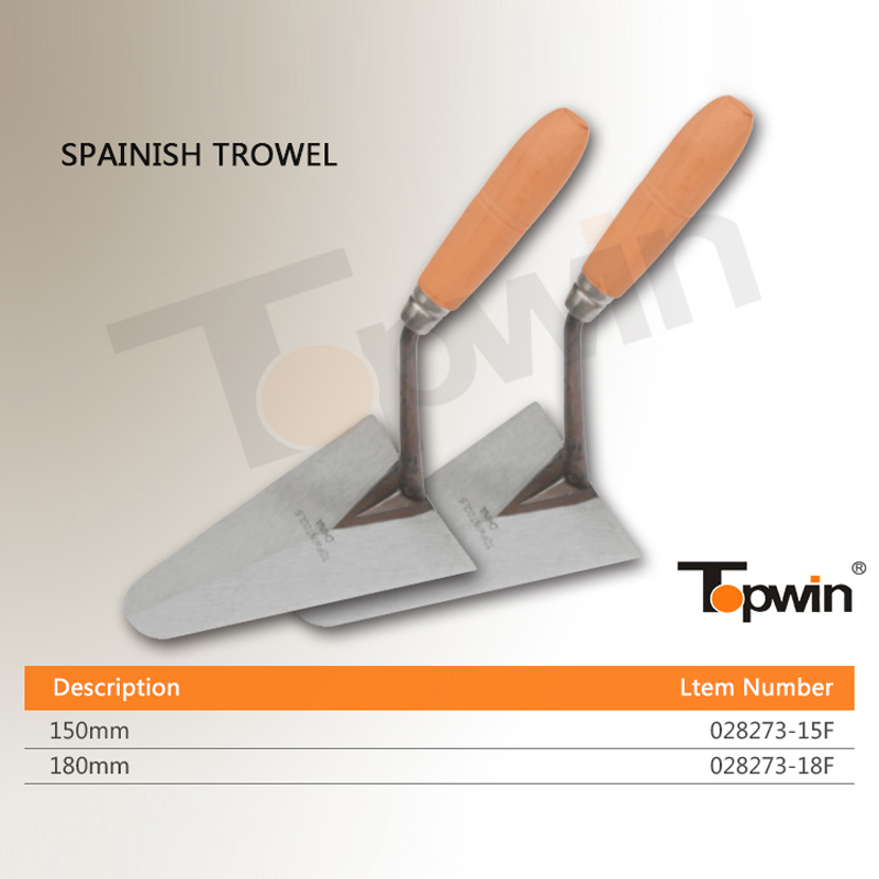 Brick Trowel with Wooden Handle