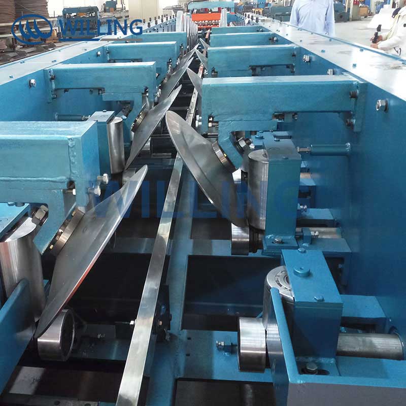 Bridge steel cable tray roll forming making machines - Image 2