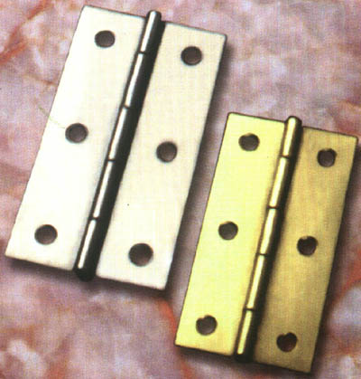 Bright Iron Butt Hinges