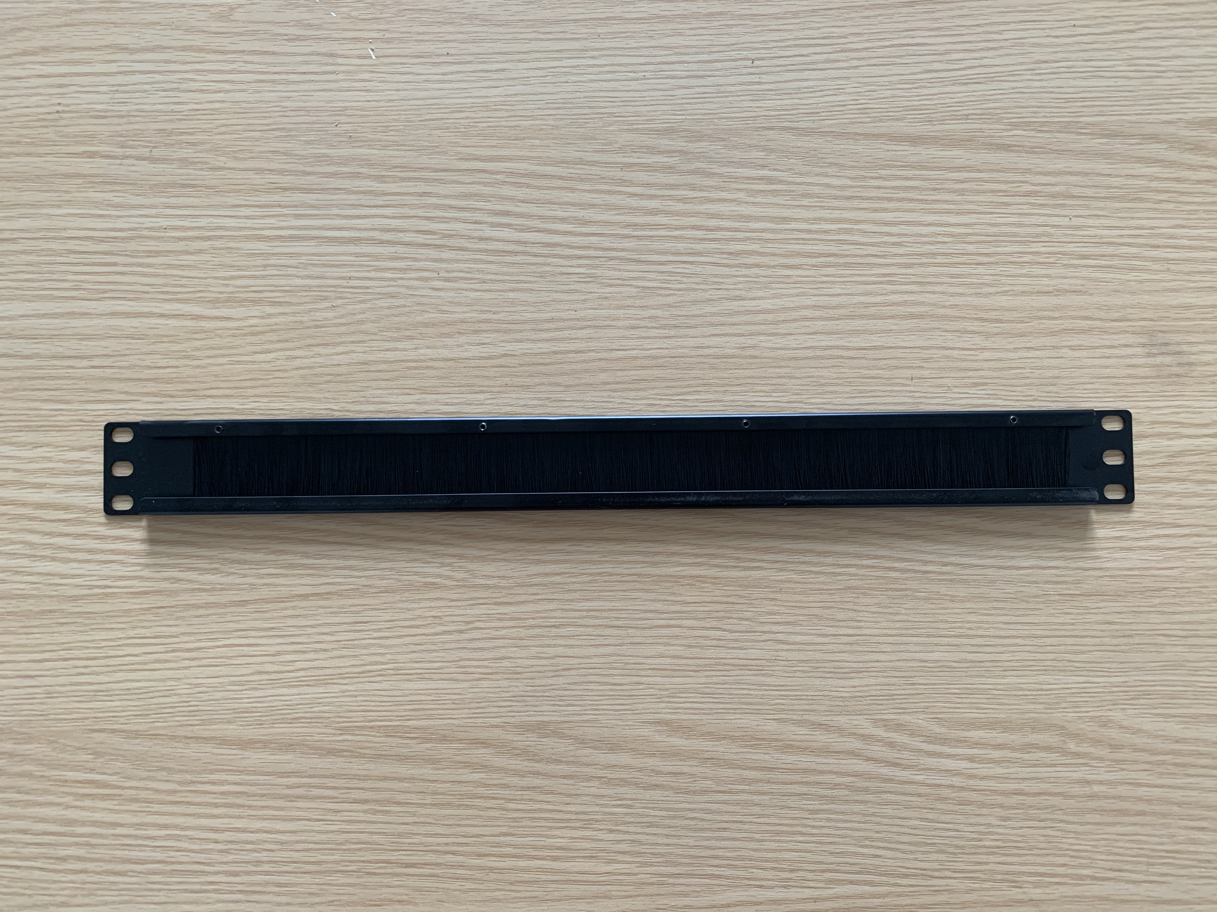 1U Rack Mount Brush Panel for Cable Management