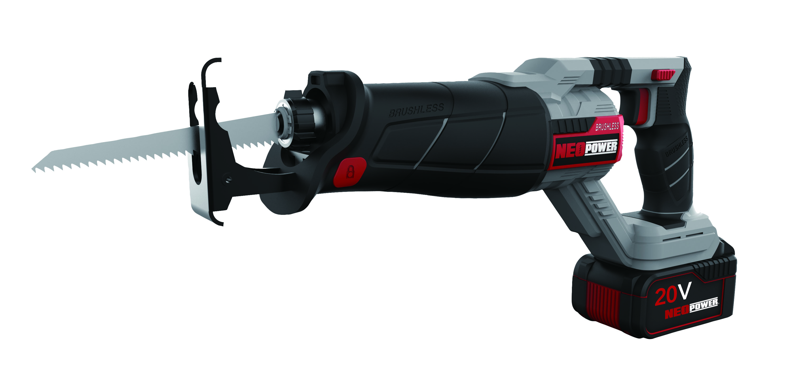 Brushless Reciprocating Saw for Demolition and Remodeling