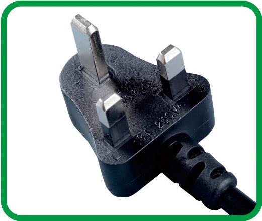 BS 1363 Power Cord