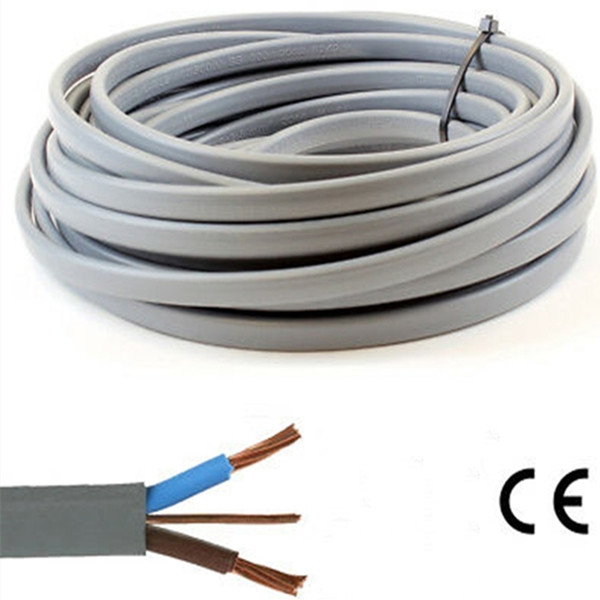 BS6004 6242Y Flat Twin and Earth BVVB Electrical Wire and Cables - Image 2