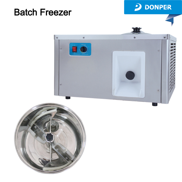Commercial Ice Maker and Batch Freezer