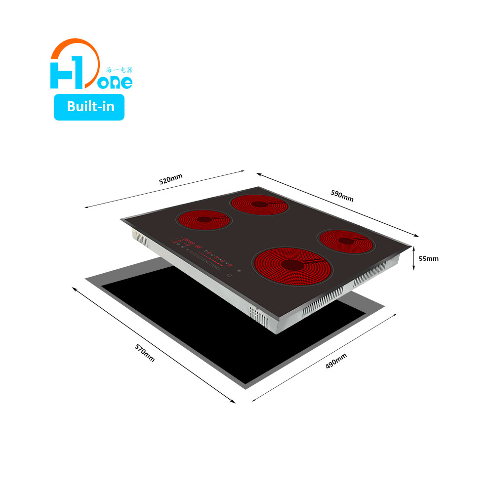 Built in Four Burner Ceramic Cooker - Image 2