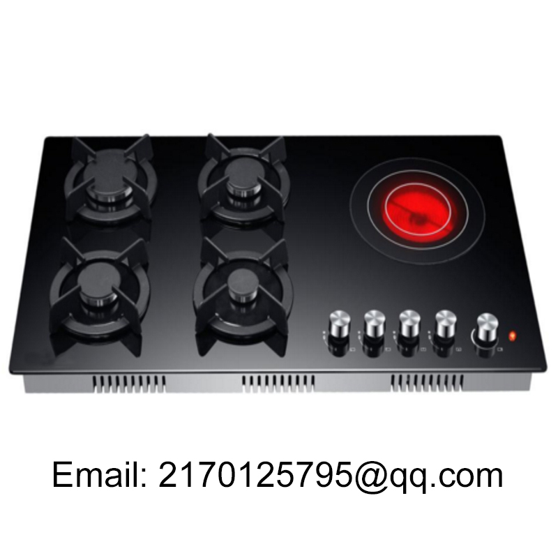 Five-Burner Built-In Gas Cooktop