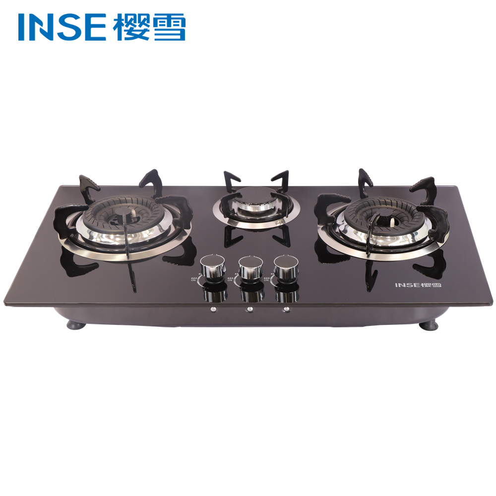 Built-in gas hob/Tempered Glass/ 3burners/Q1920(G)/Q1920(B) - Image 2