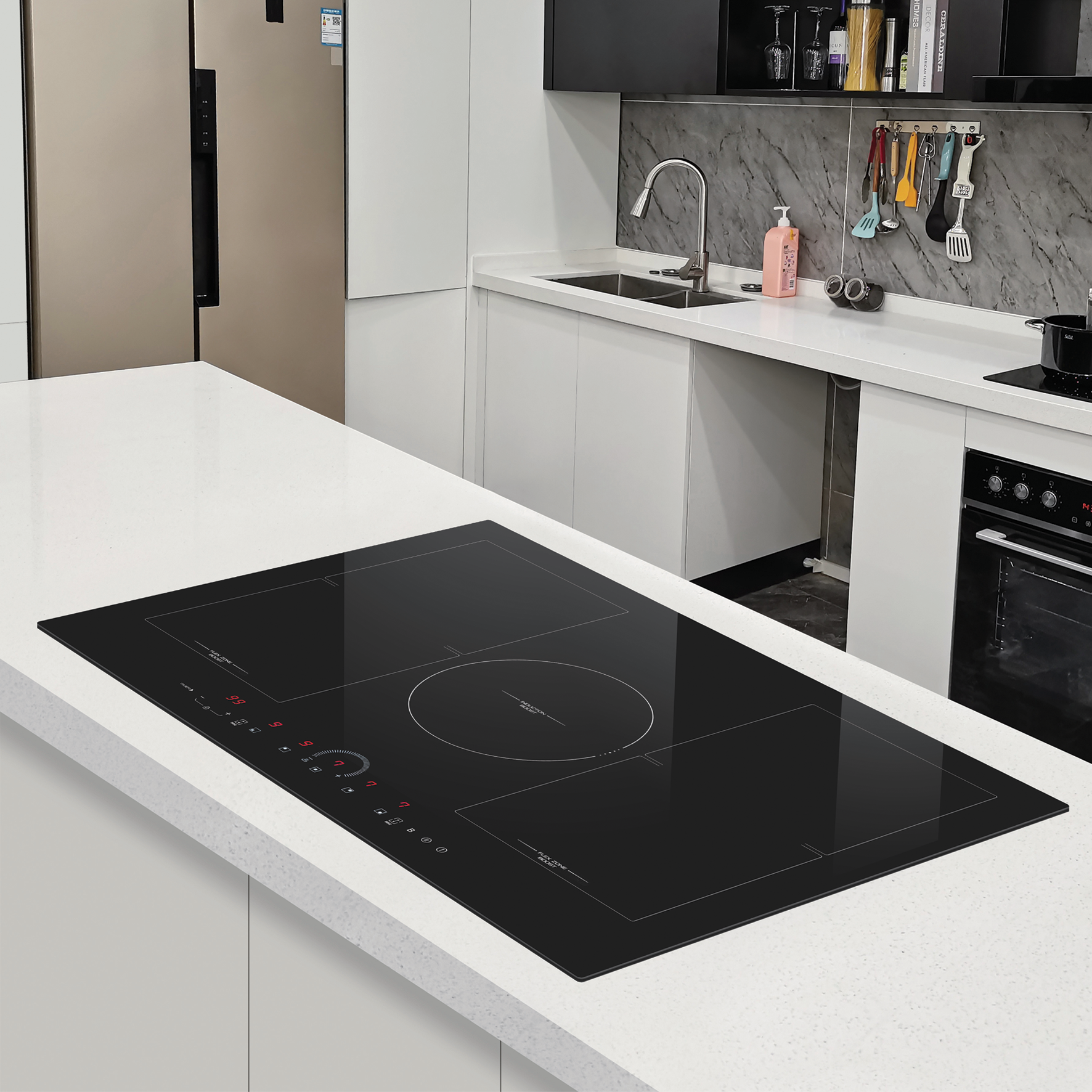 Multi-Zone Induction Cooktop