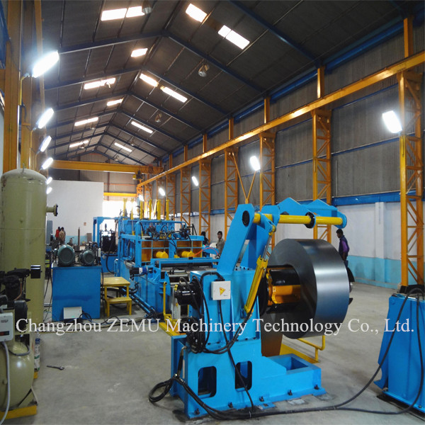 Corrugated Finned Tank Production Line