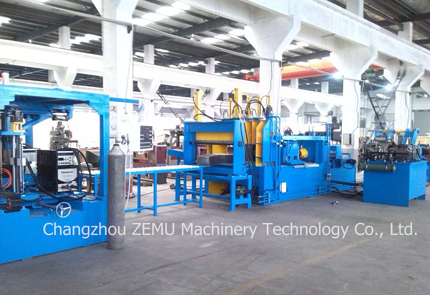 Transformer Corrugated Fin Wall Forming and Welding Machine